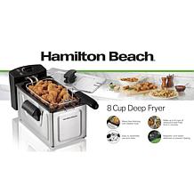 Hamilton Beach 35210 8-Cup Deep Fryer, 6-Cup Food Capacity
