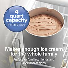Hamilton Beach 4-Quart Capacity Ice Cream Maker