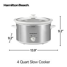 Hamilton Beach 4 Quart Slow Cooker