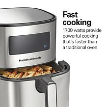 Hamilton Beach 5-Liter Digital Air Fryer with Nonstick Basket