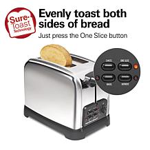 Hamilton Beach Classic Stainless Steel 2-Slice Toaster 22782