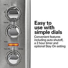 Hamilton Beach® Countertop Oven with Convection and Rotisserie