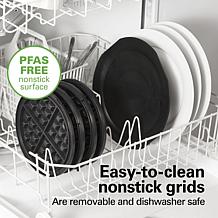 Hamilton Beach Double Belgian Waffle Maker / Belgian Waffle Iron