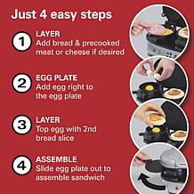 Hamilton Beach® Dual Breakfast Sandwich Maker