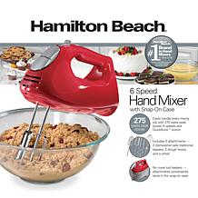 Hamilton Beach Ensemble Hand Mixer with Snap-On Case