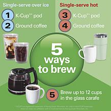 Hamilton Beach® FlexBrew® Advanced 5-in-1 Coffee Maker