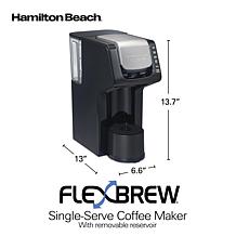 Hamilton Beach FlexBrew® Single-Serve Coffee Maker with Removable R...