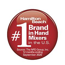 Hamilton Beach Hand Mixer with Snap-on Case