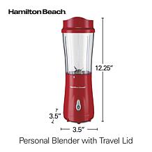 Hamilton Beach Personal Blender with Travel Lid