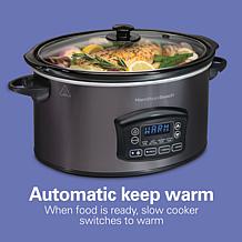 Hamilton Beach® Programmable Defrost Slow Cooker