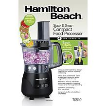 Hamilton Beach® Stack & Snap Compact Food Processor