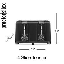 Hamilton Beach Wide-Slot 4 Slice Toaster
