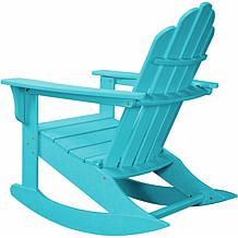 Hanover All-Weather Adirondack Rocking Chair - Aruba