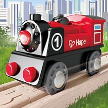 Hape Battery-Powered Wooden Railway Train with Light