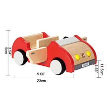 Hape Dollhouse Family Car - Red