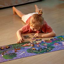 Hape Giant Glow-In-The-Dark Puzzle Magic Forest, 200 Pieces