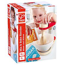 Hape Mighty Mixer - 4 Piece Wooden Toy Kitchen Playset