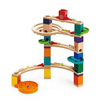 Hape Quadrilla Wooden Marble Run Construction Cliffhanger - 94 pcs