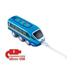Hape Remote Control Engine Train - Kids Railway Toy - Blue