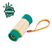 Hape White Nature Fun Adjustable Telescope, 8x Zoom, Green