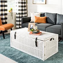 happimess Caden 46" Wicker Storage Trunk