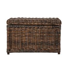 happimess Elijah 30" Wicker Storage Trunk