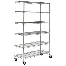 Happimess Juliet 6-Tier Heavy Duty  Wire Rack - Chrome