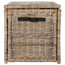 happimess Michael 35" Wicker Storage Trunk