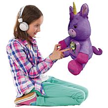 Happy Nappers: Photoflix - Viewer Plush Toy, Beebee Purple Unicorn