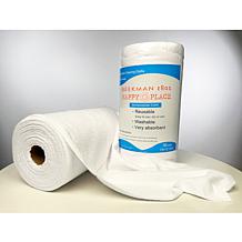 Happy Place 50-pack Microfiber Reusable Towels Tear Away Roll