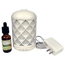 Happy Place Ultra Sonic Home Diffuser and 1 oz. Essential Oil Set