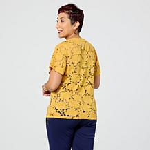 Harlem's Fashion Row x In Earnest by Byron Lars Burnout Top