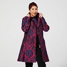 Harlem's Fashion Row x In Earnest by Byron Lars Jacquard Coat