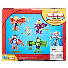 Hasbro Marvel Iron Man and His Awesome Friends Armored Up Avengers ...