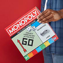 Hasbro Monopoly Board Game with Storage Tray