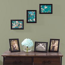 Hastings Home 5" x 7" Picture Frames 6-Pack - Black