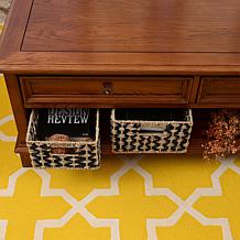 Hastings Home Hand Weaved Wicker Baskets Made Of Water Hyacinth