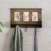 Hastings Home Wall Picture Collage with 3 Hanging Hooks - Brown