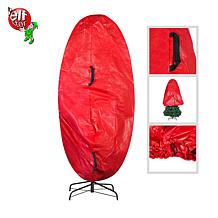 Hastings Home Premium Christmas Tree Cover for 7.5' Trees - Red