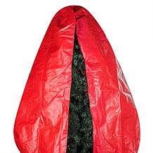 Hastings Home Premium Christmas Tree Cover for 7.5' Trees - Red