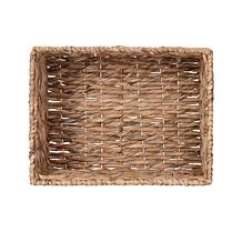 Hastings Home Rectangle Handmade Wicker Nesting Baskets Set of 2