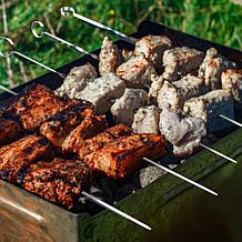 Hastings Home Stainless-Steel 16-Piece BBQ Grill Set