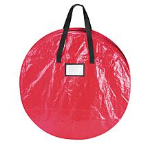 Hastings Home Tree and Wreath Storage Bag Set - Red
