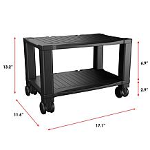 Hastings Home Under Desk Printer Stand