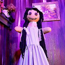 Haunted Hill Farm 4.9-Ft. Walking Girl Animatronic