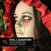 Haunted Hill Farm 5.5-Ft. Standing Double Face Lady Animatronic