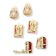 Heidi Daus Alta Moda Earring Set of 3