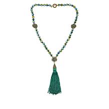 Heidi Daus "Dreams Do Come True" Simulated Pearl Drop Necklace