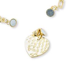 Heidi Daus Forever Fabulous Convertible Jewelry with Heart Charm