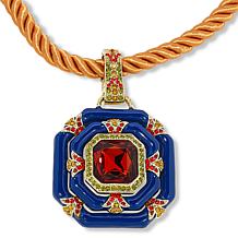 Heidi Daus "Girls Night Out" Stone & Crystal Pendant with Cord